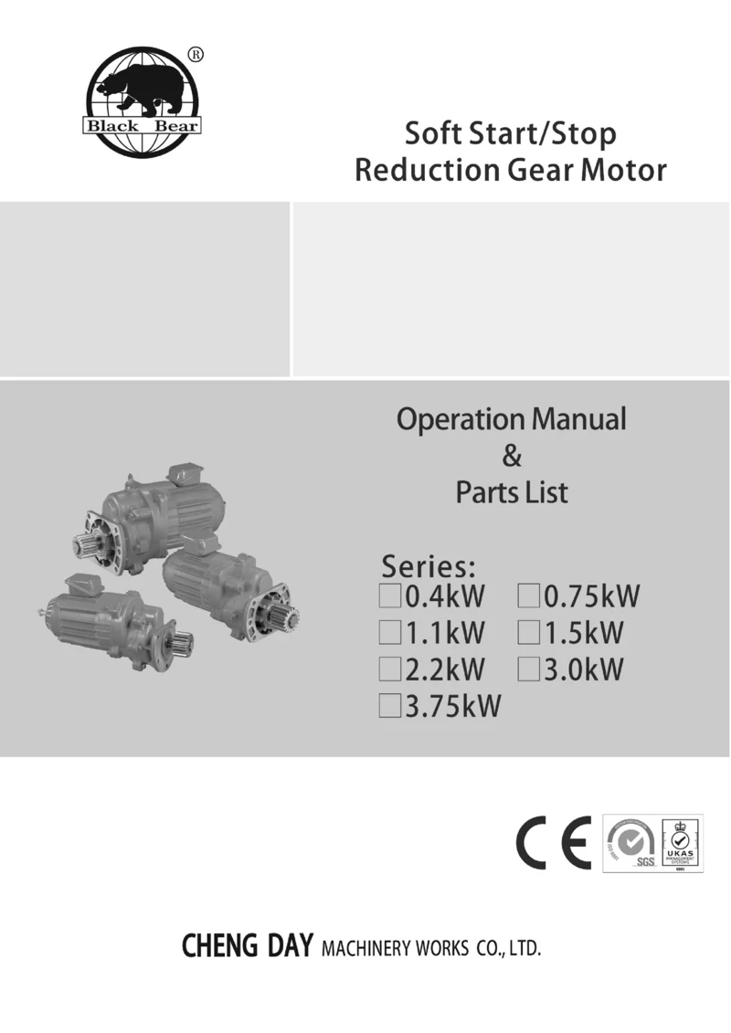 Soft Start Stop Reduction Motor-BB